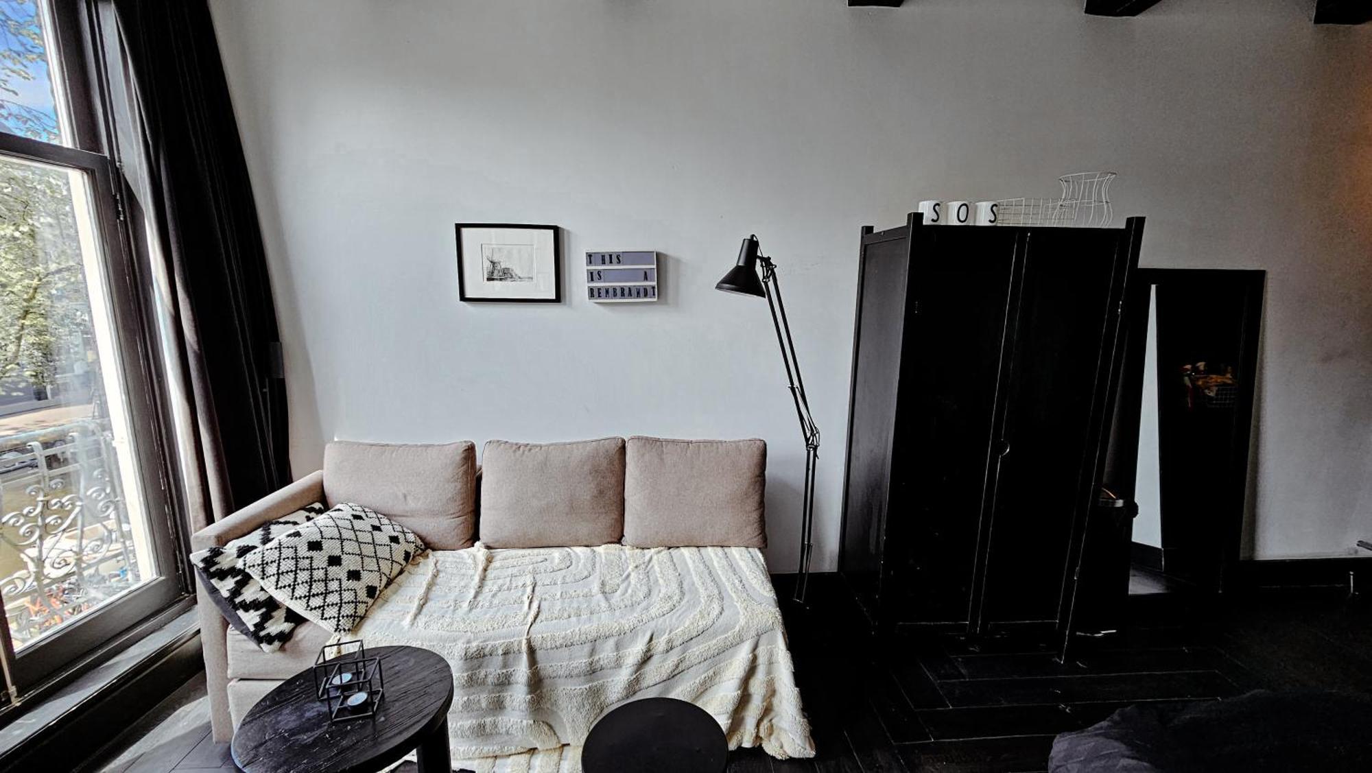 The Black Beauty Private Studio With Canal View From 1799 Άμστερνταμ Εξωτερικό φωτογραφία