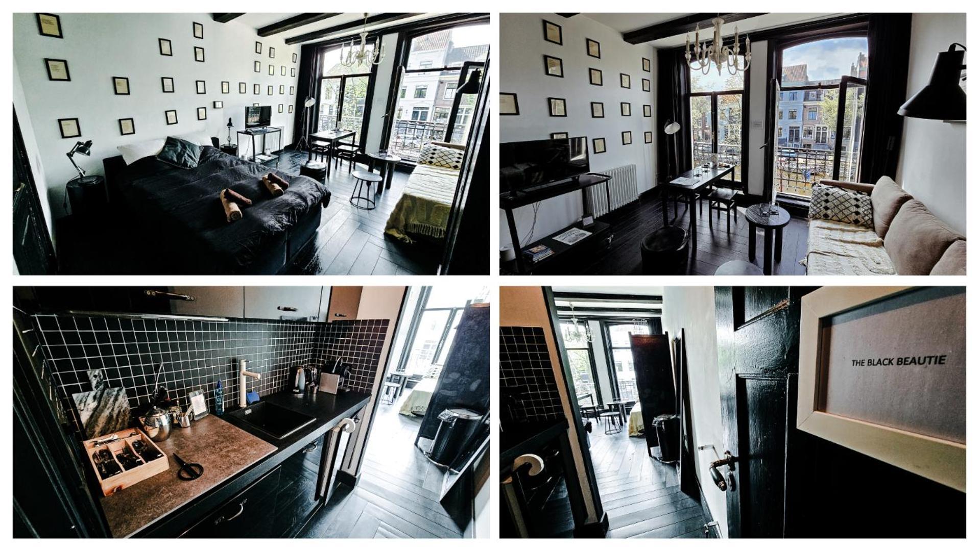The Black Beauty Private Studio With Canal View From 1799 Άμστερνταμ Εξωτερικό φωτογραφία